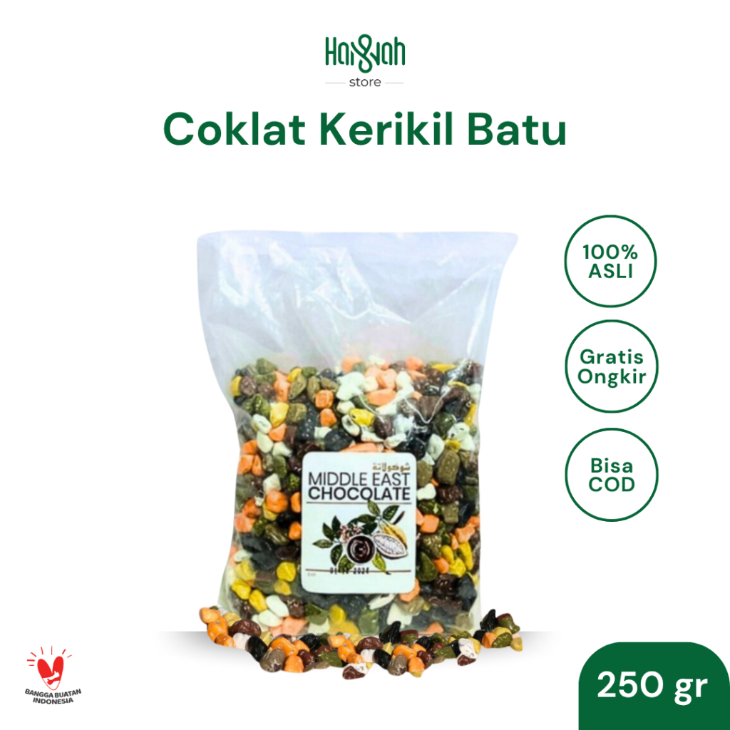 

Coklat Kerikil 250 Gram Cokelat Batu Oleh Oleh Haji Umroh