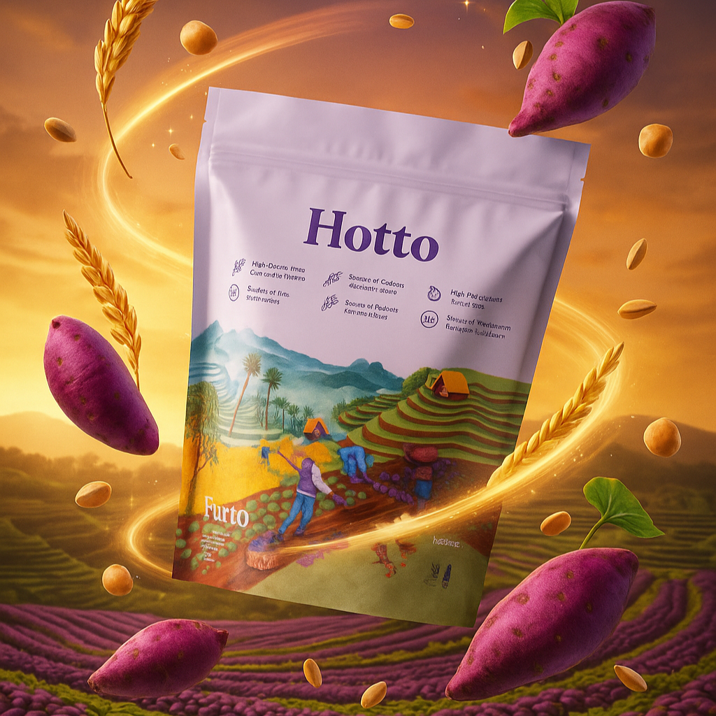 

HOTTO PURTO - 1 Pouch (16 sachet) | Atasi Maag & GERD Secara Alami dengan HOTTO PORTO!