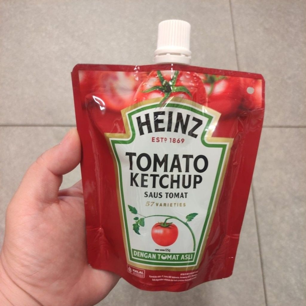 

HEINZ TOMATO KETCHUP SAUS TOMAT 125gr