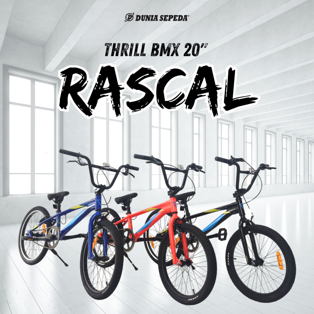 SEPEDA BMX 20 THRILL RASCAL READY 3 PILIHAN WARNA