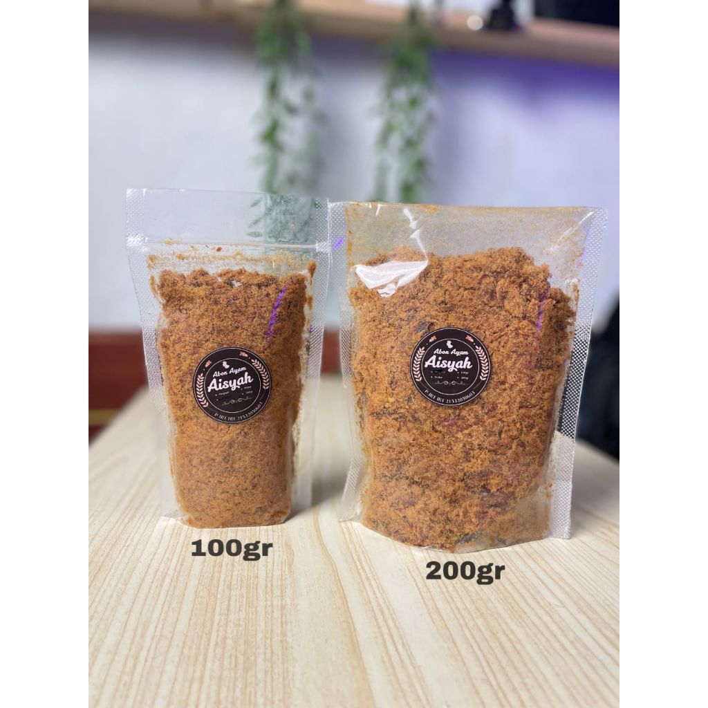 

Abon Aisyah 100gram Abon ayam pedas tanpa pengawet