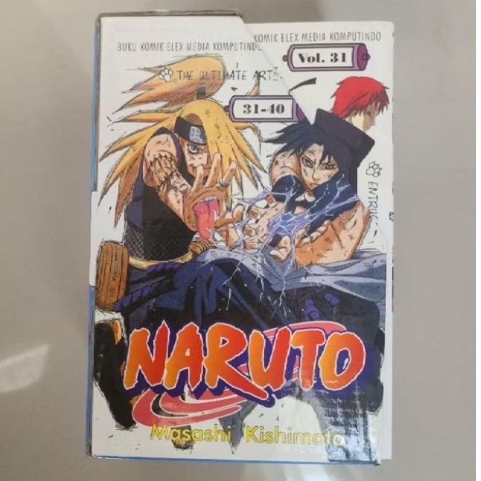 Komik Bundling - Naruto Vol. 31-40 (Second)