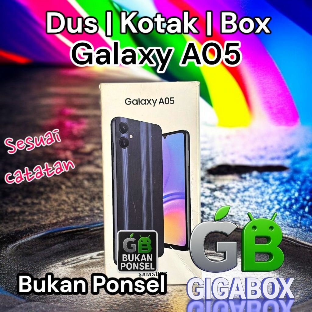 

Box Galaxy A05 Kardus Only Kotak Fullset