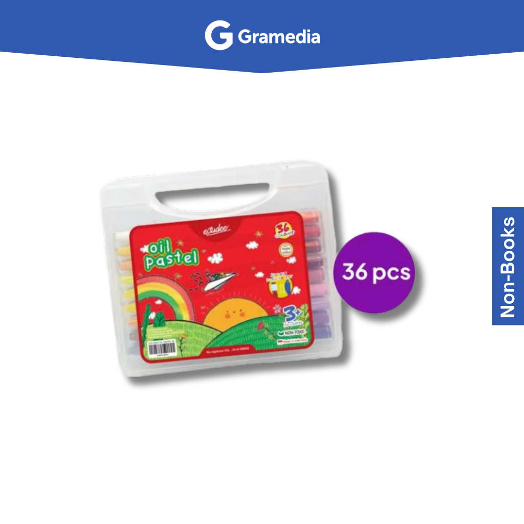

Gramedia Bogor Cibinong - Krayon Estudee Oil Pastel 36
