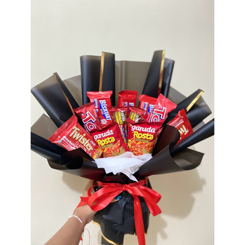 

Snack Bouquet Red
