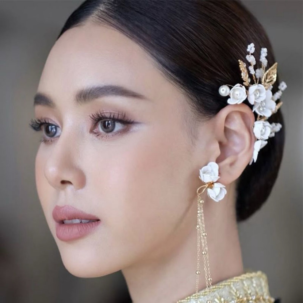 AR060 earcuff rambut wedding accessories pesta headpiece murah bestseller