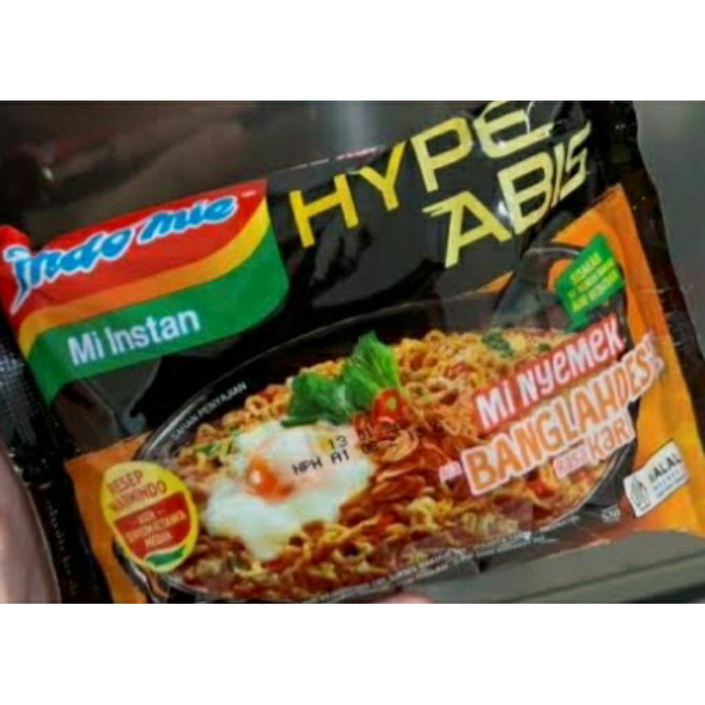 

Indomie Banglahdese (Mi Nyemek)pack isi 5pc