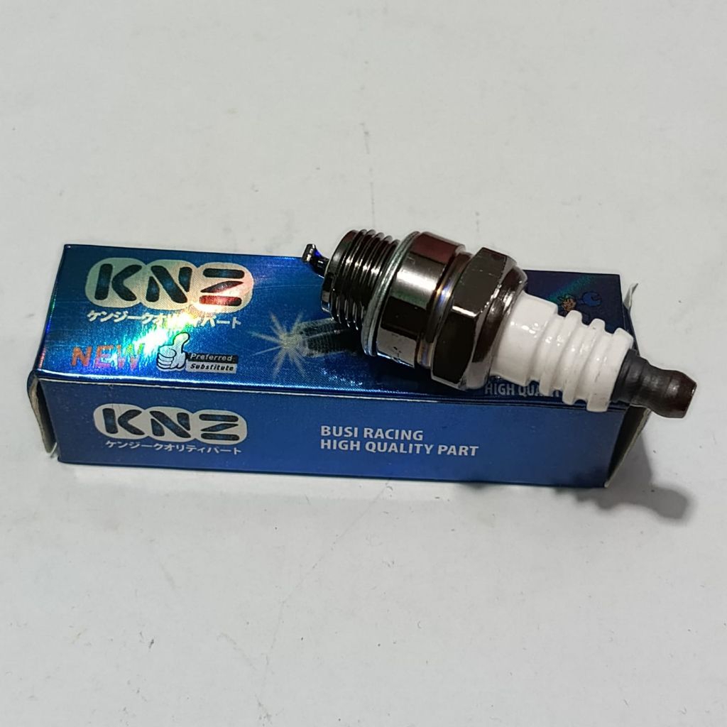 BUSI RACING IRIDIUM MINI Gp - Mini Trail - Mini ATV 50cc 2Tak mesin Tarik_ Scooter Goped mesin 63cc