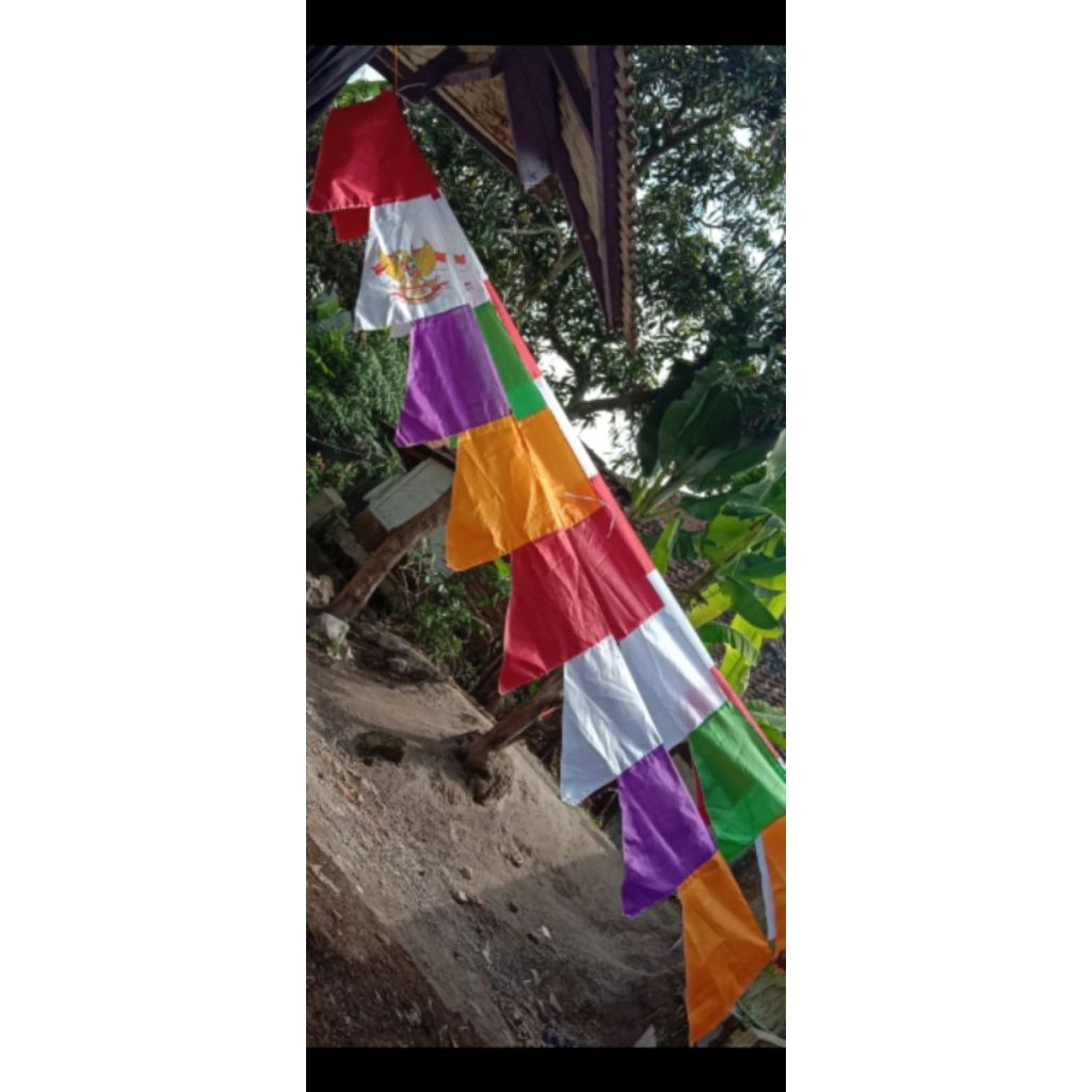 bendera umul umul garuda biru