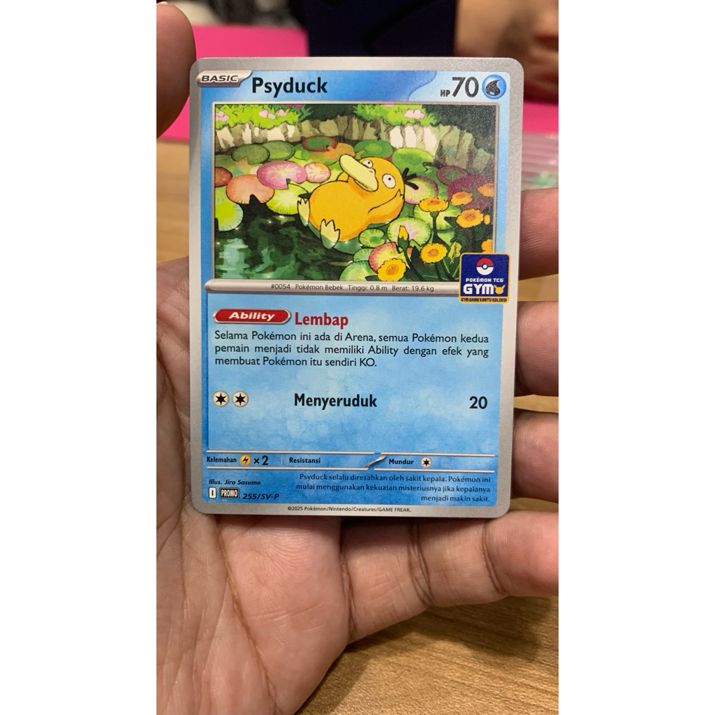 PSYDUCK PROMO GYM POKEMON TCG INDO