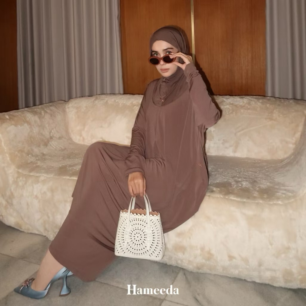 Preloved Hameeda Anouk Set - Deep Mahogany