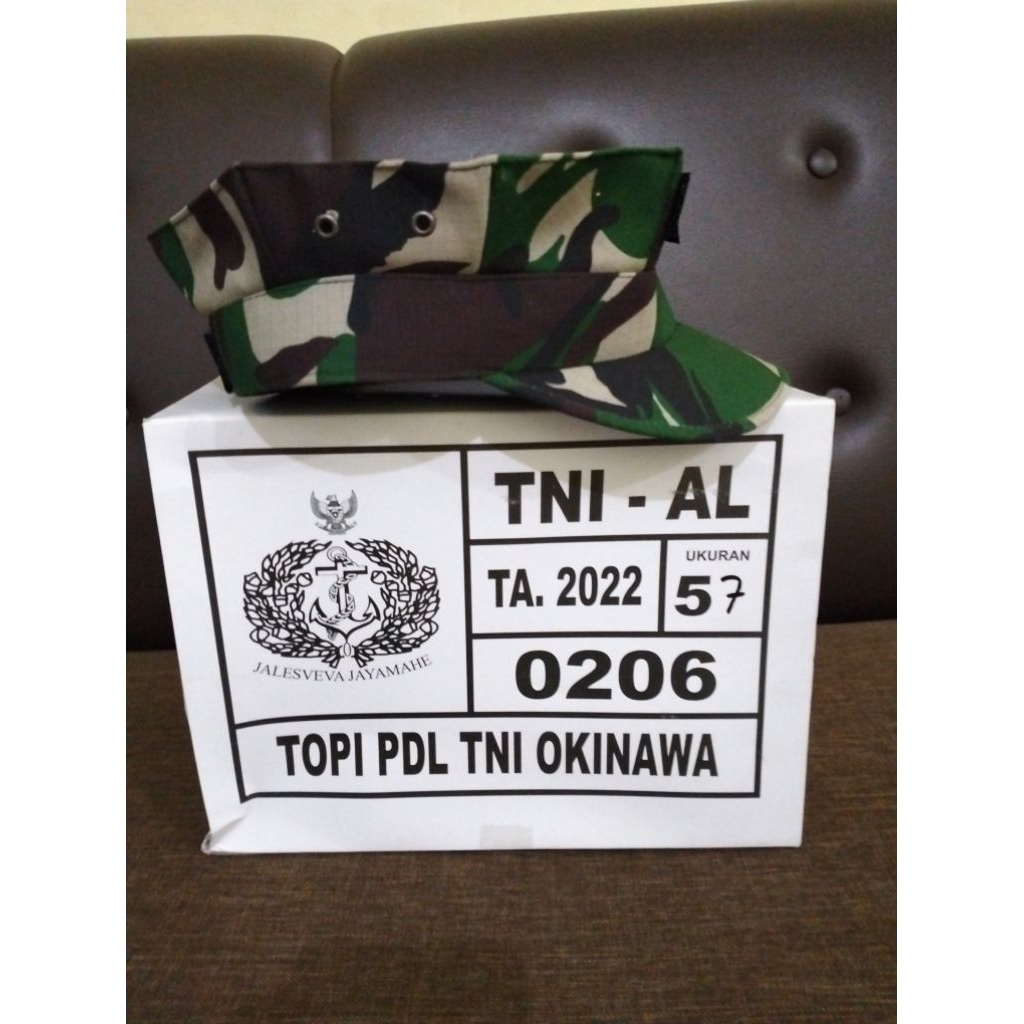 Topi pet Okinawa TNI/malvinas ORI jatah TNI AL