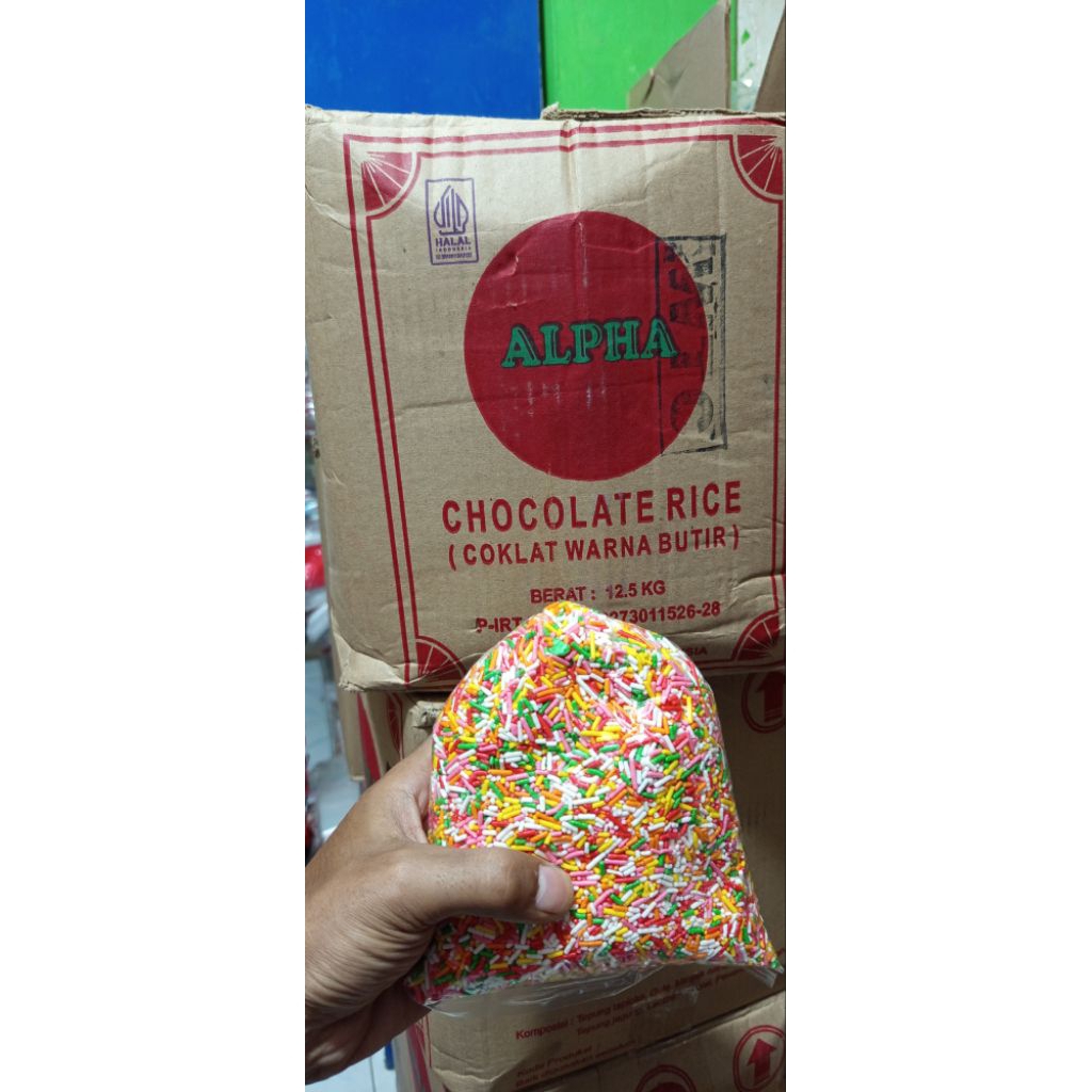 

Repak meses warna 1kg AlFHA