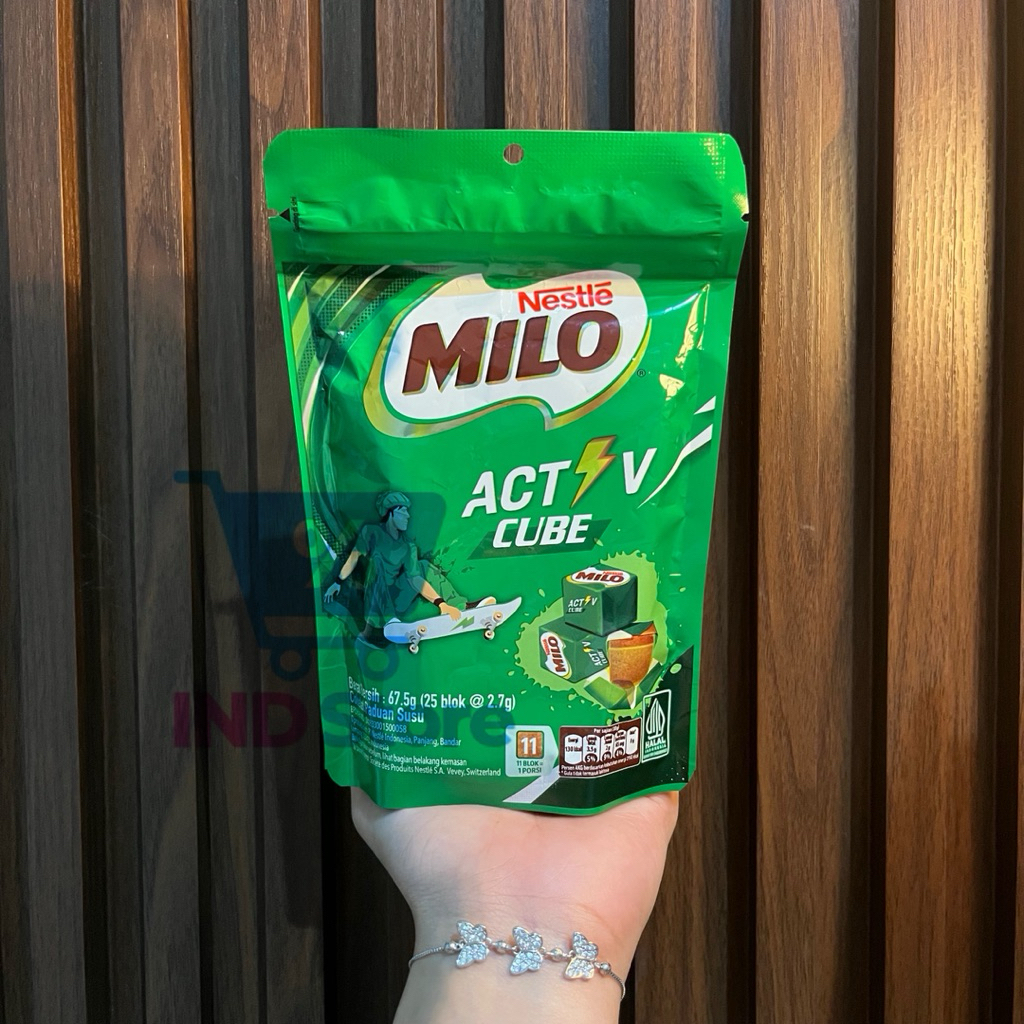

TERMURAH!!! MILO ACTIVE CUBE 67.5g (25 blok @2.7g)