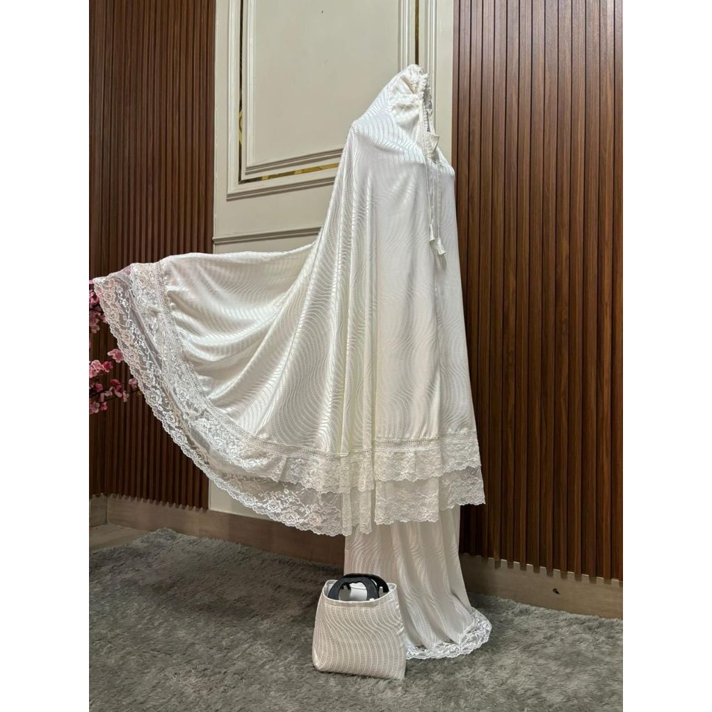 Mukena Yumna Super Adem | Mukena Mewah | Mukena Dewasa Jumbo