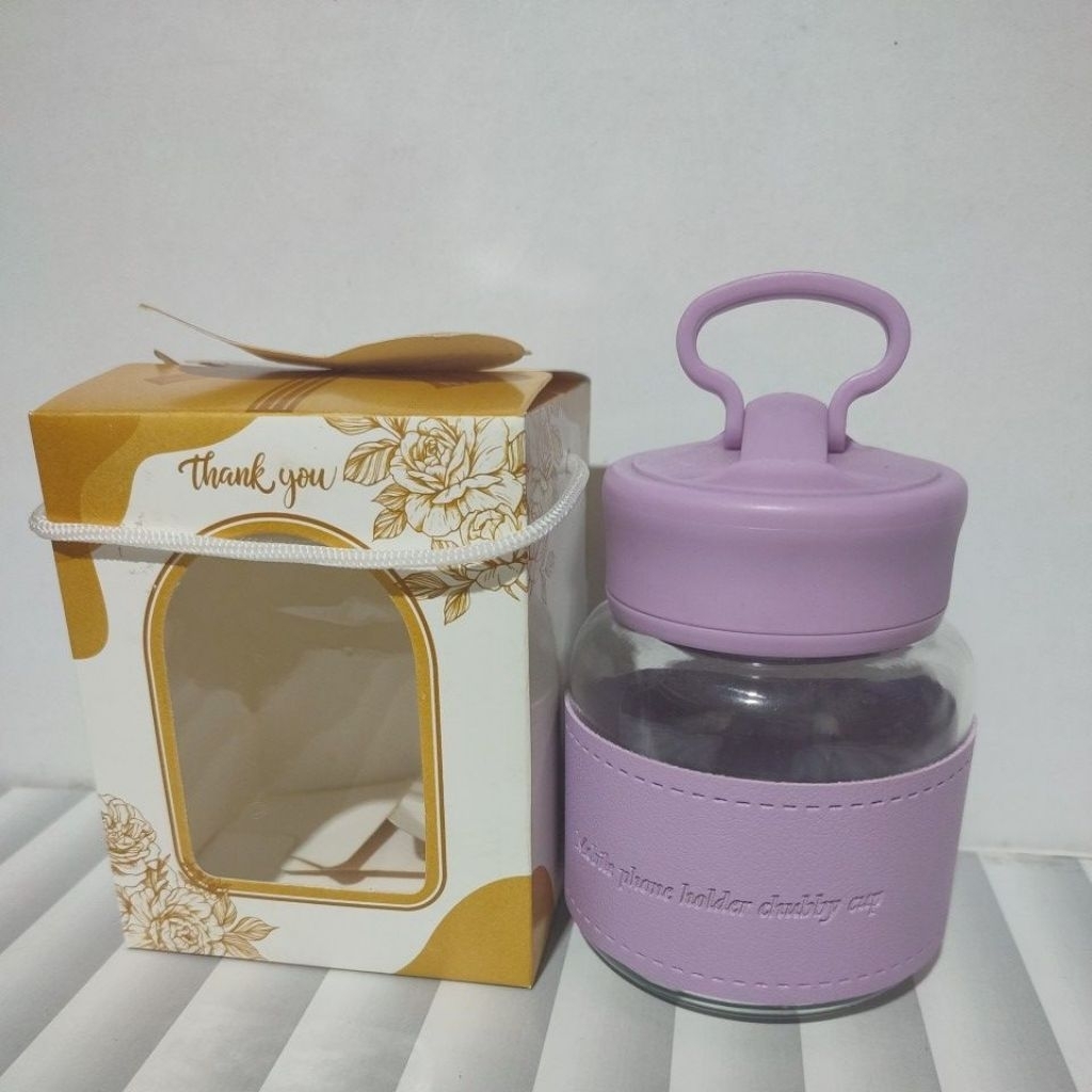 PAPER BOX IVORY BOTOL JUS / BOTOL HOLDER CUBBY CUP FREE TALI