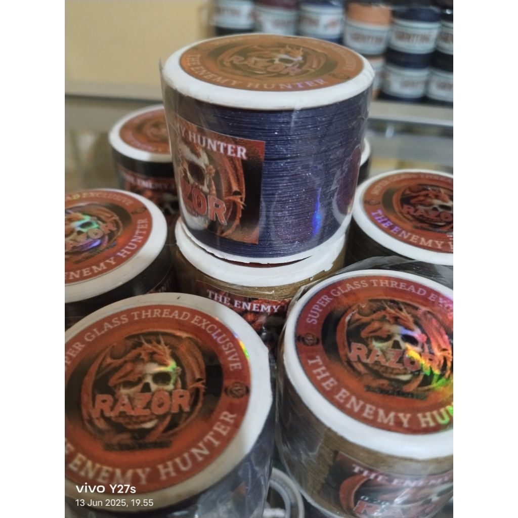 Gelasan TAJAM Razor exclusive 1 pcs warna rendoom / Gelasan tajam Razor 0.20