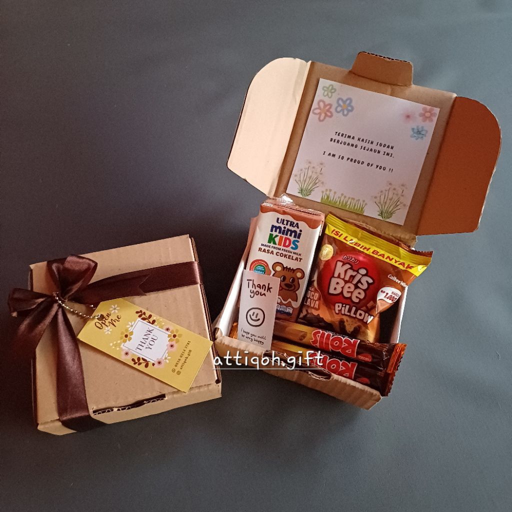 

Hampers Snack Box - Tema Coklat