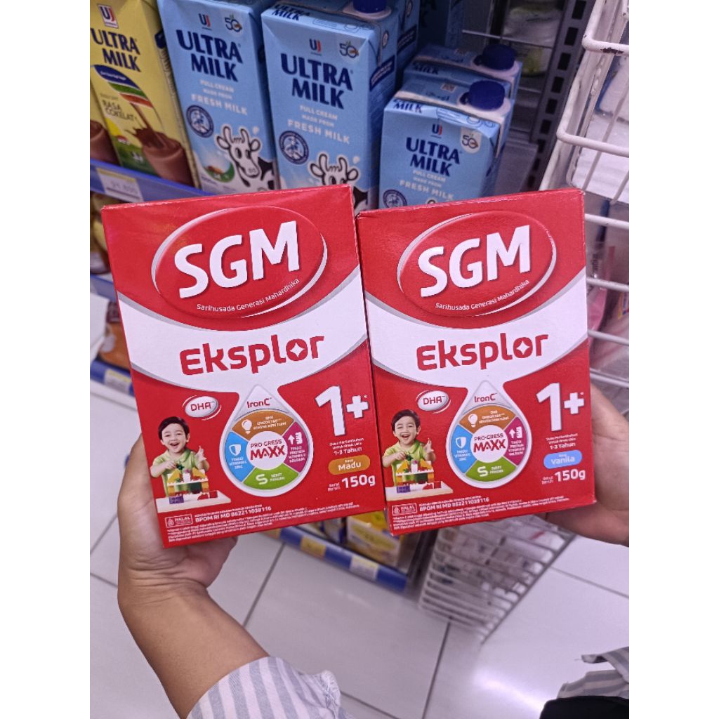 

SUSU SGM EKSPLOR 1+ RASA MADU & VANILLA 150GR