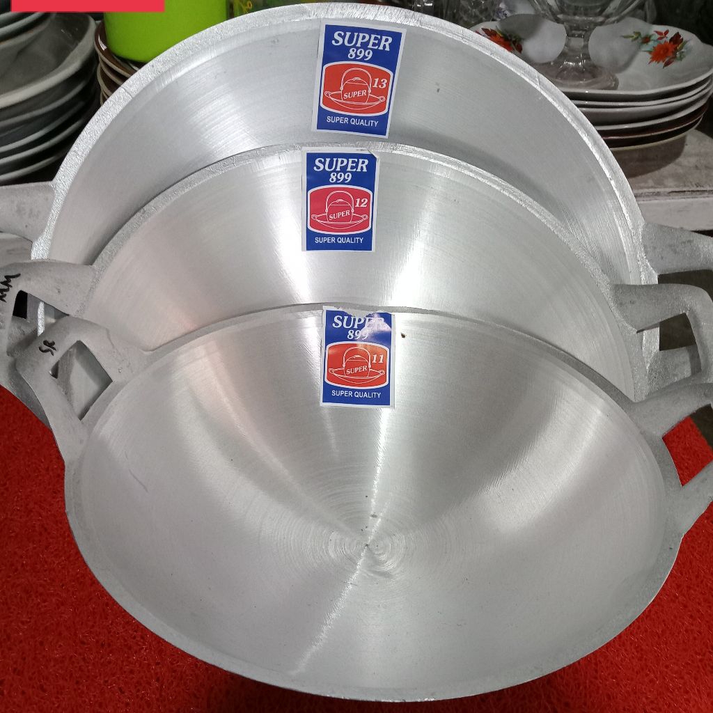 Kuali Kecil Cekung Penggorengan Wajan No.10 - No.16 SUPER 899