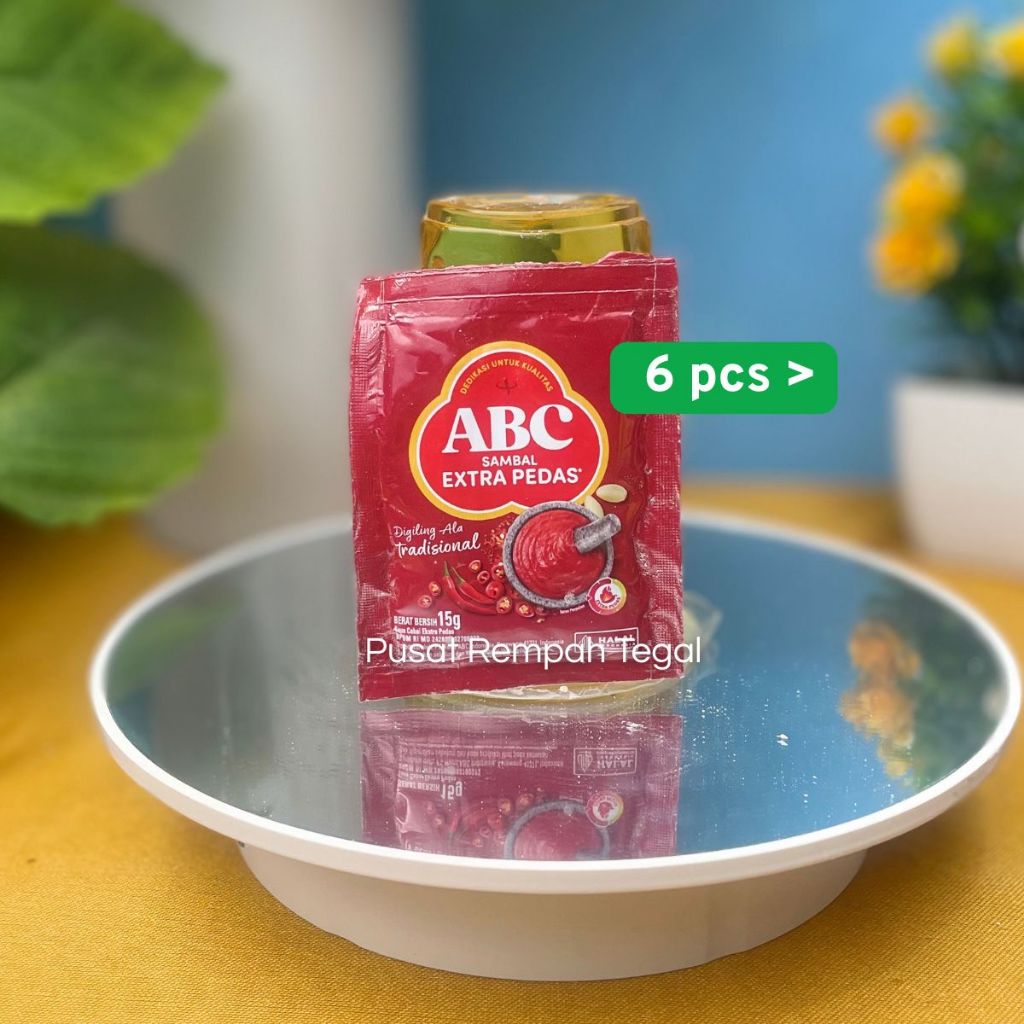 

ISI 6 | Sambal Extra Pedas ABC Digiling Ala Tradisional Isi 15gr
