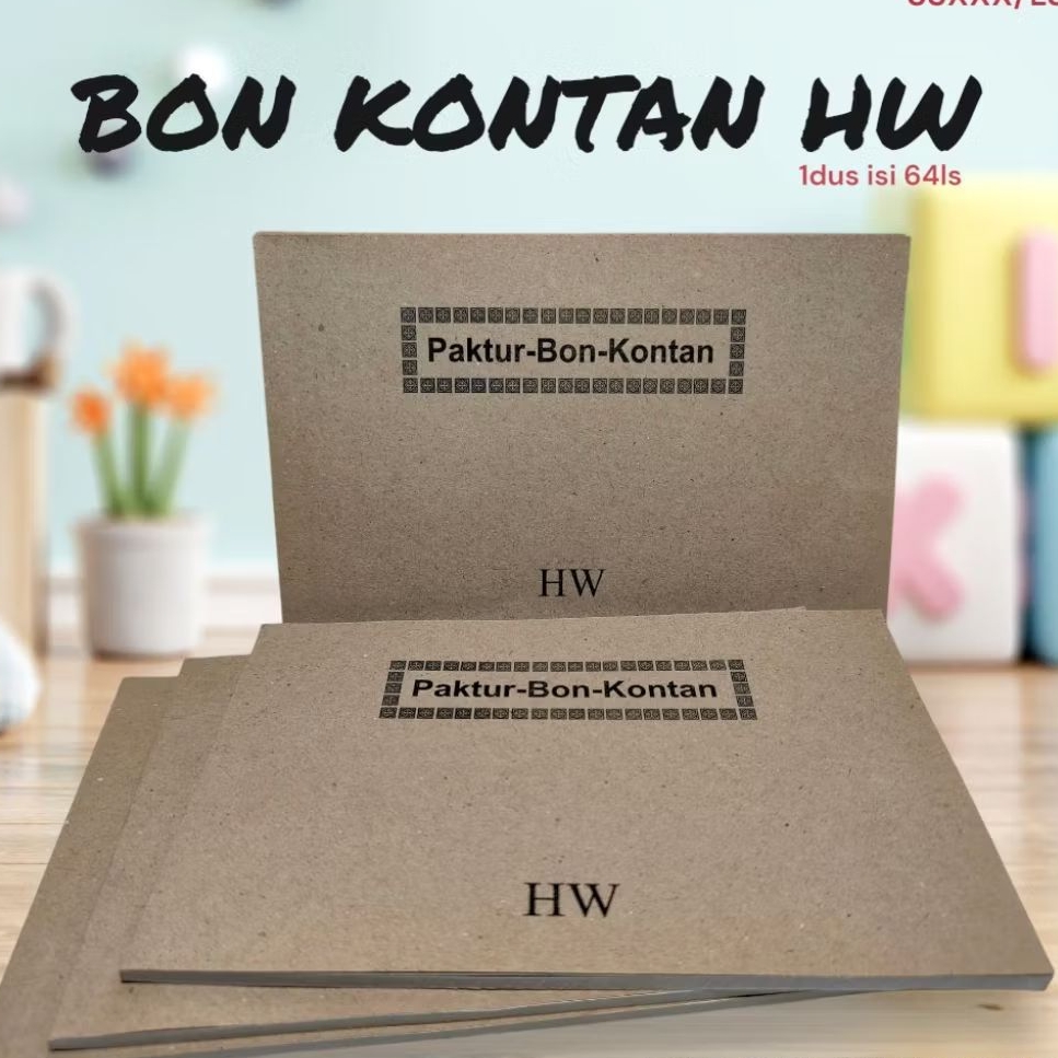 

SQ HW Bon Faktur Kontan/Bon Kontan Rangkap 1/Bon Faktur Kontan Rangkap 1/Per Pcs