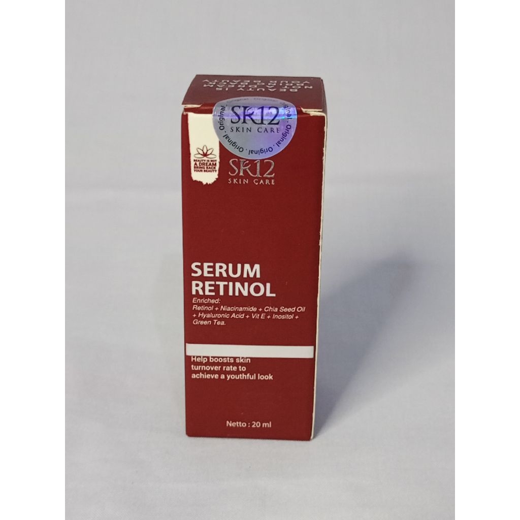 SERUM RETINOL SR12 | SERUM WAJAH | RETINOL SERUM | GLOWING | WAJAH GLOWING | PELEMBAB WAJAH