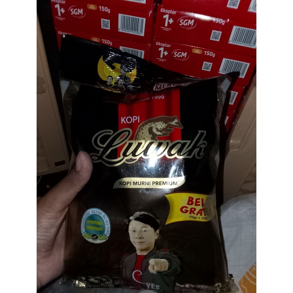

Kopi Luwak Beli 1 Gratis 1 Kopi Luwak Murni Premium 110 gr + 110 gr