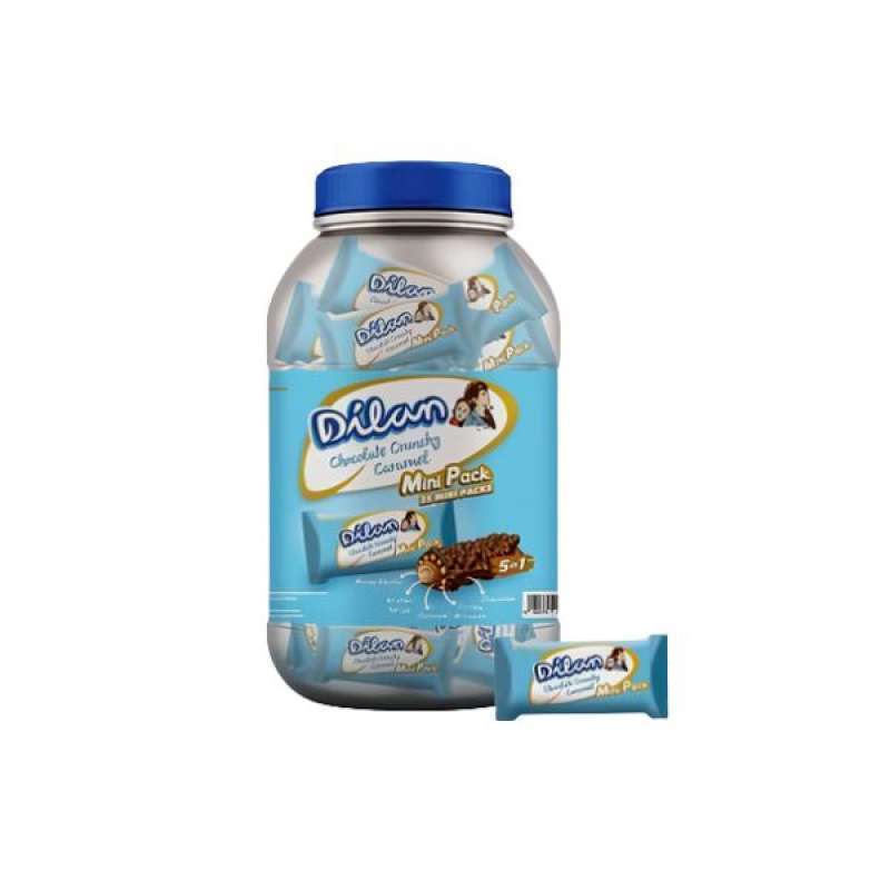 

DILAN CHOCOLATE CRUNCHY CARAMEL 237G- DILAN-COKLAT MURAH- DILAN TOPLES