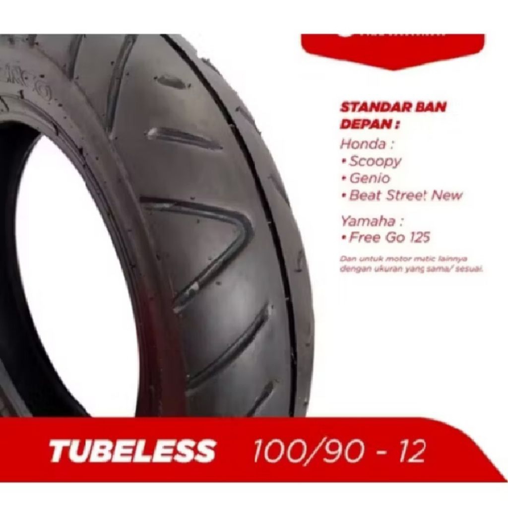 Ban depan tubles Scoopy 100/90 ring 12