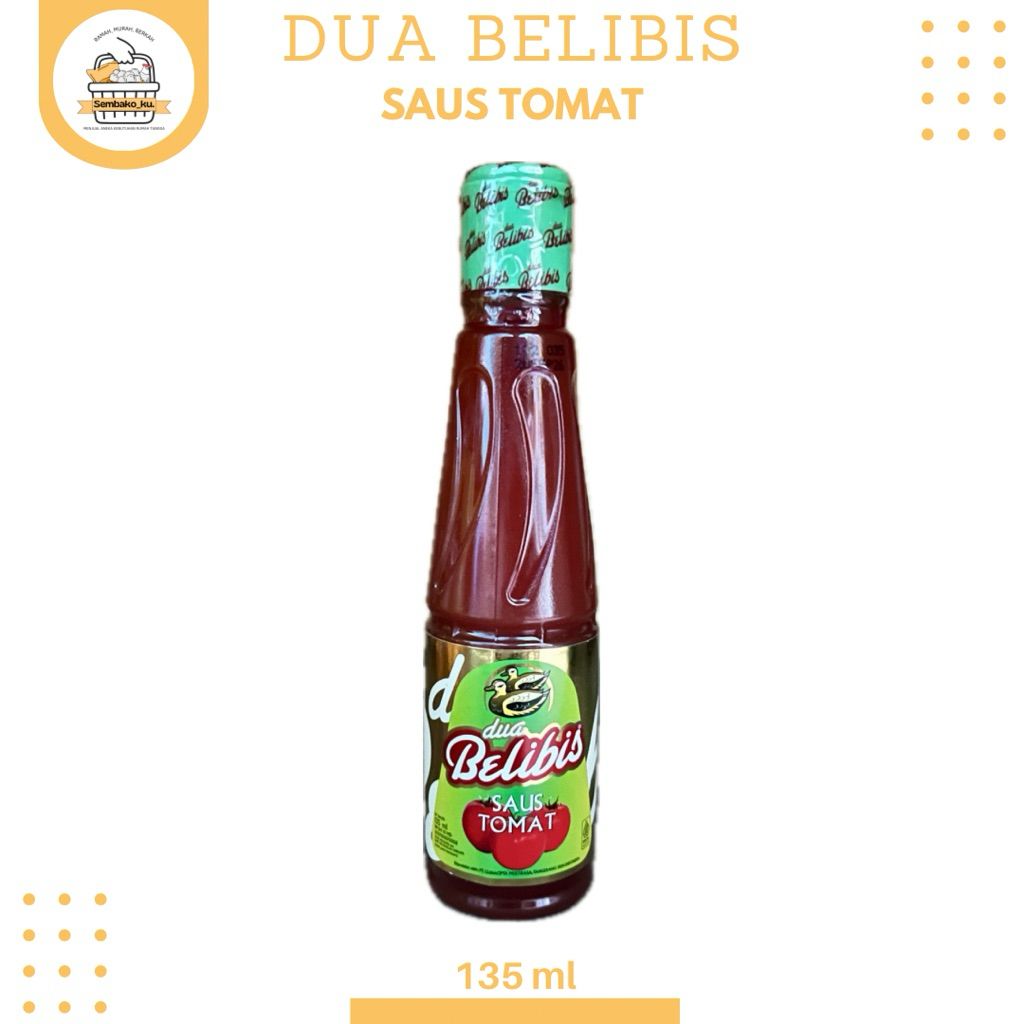 

Dua Belibis Saos Tomat Botol 135ml