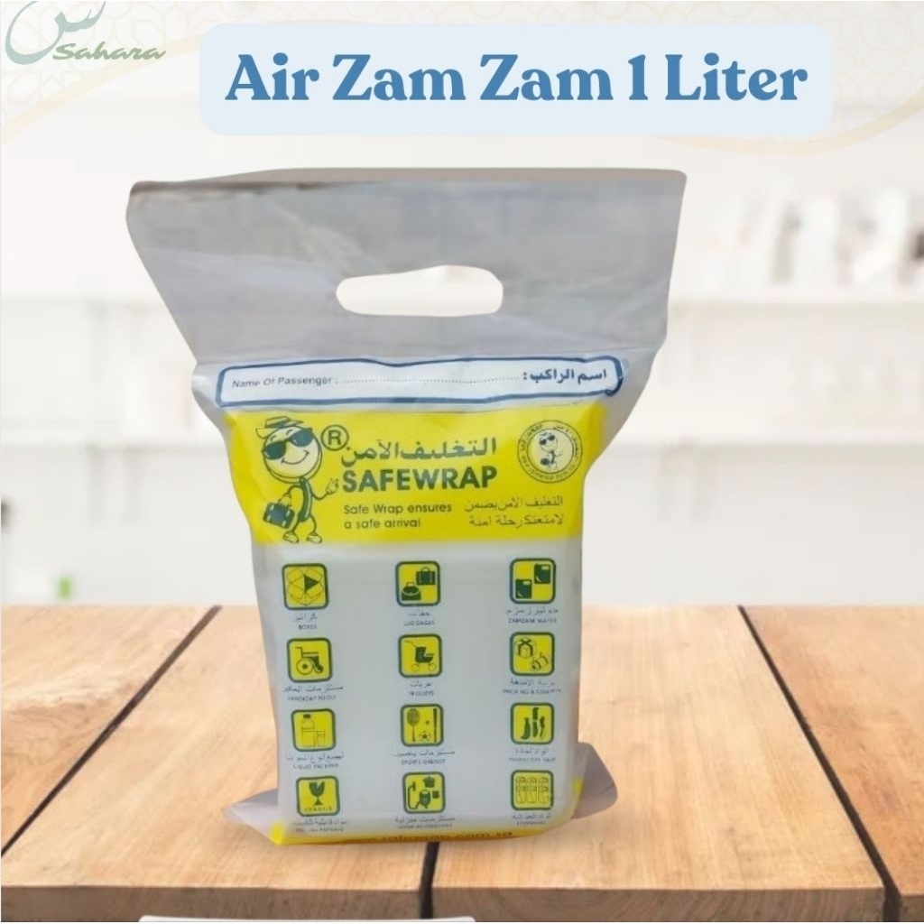 

Air Zam Zam 1 Liter Oleh-Oleh Haji dan Umroh Original