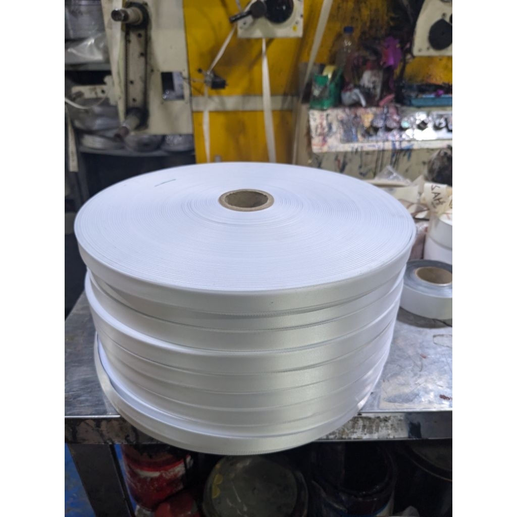 

pita satin rajut Doble / singgel lebar 2.5cm