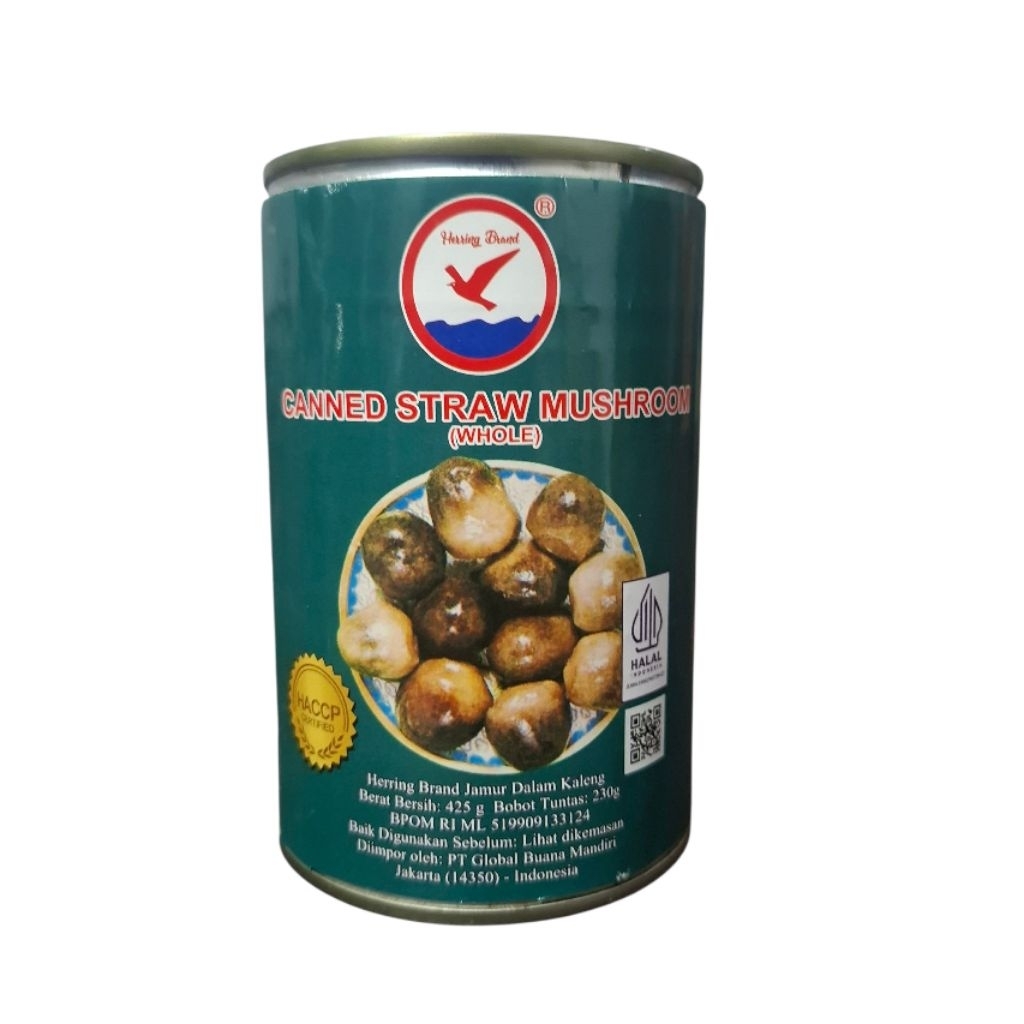 

Jamur Merang Kaleng / Straw Mushroom Herring 425gr