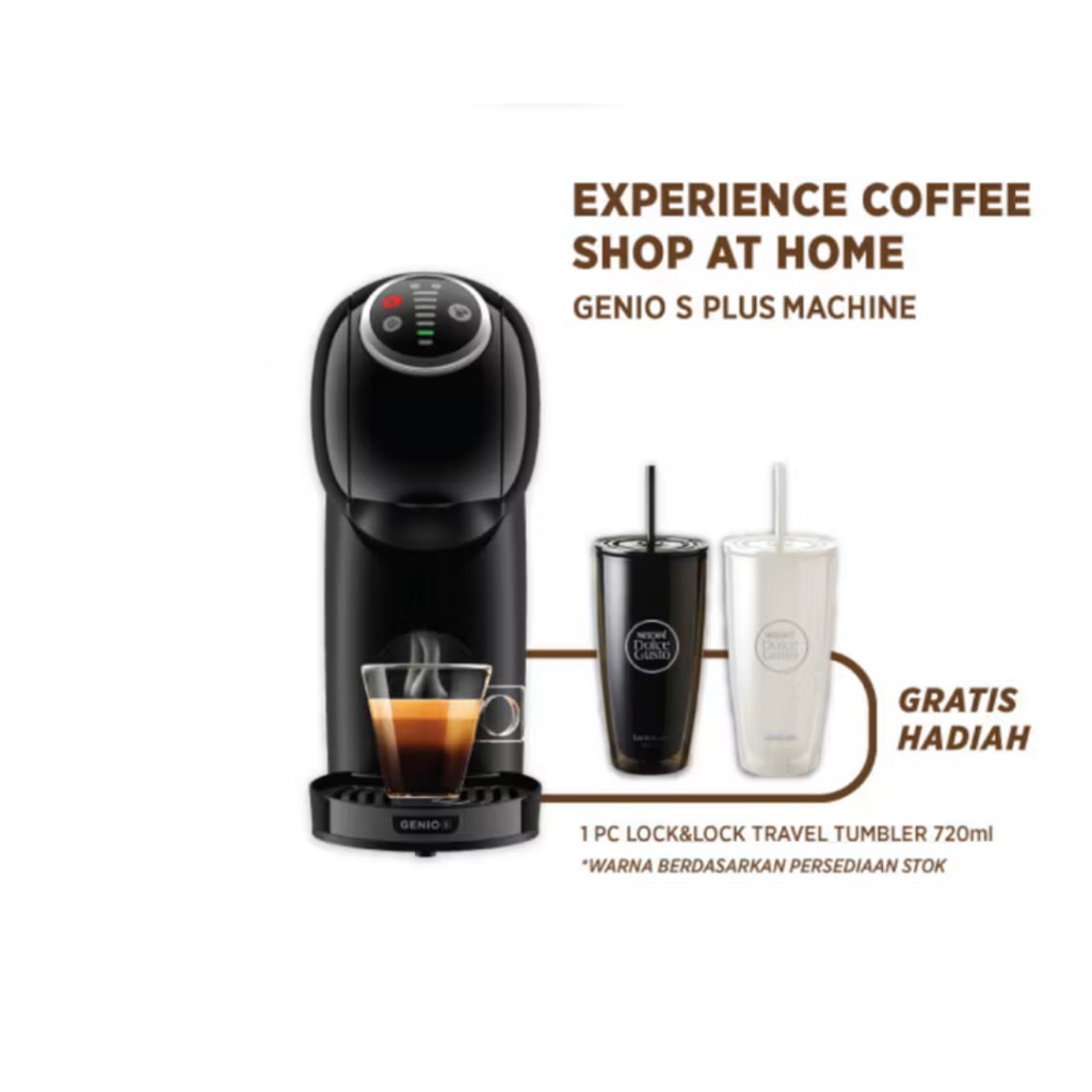 Nescafe Dolce Gusto Genio S Plus free tumbler Lock & Lock