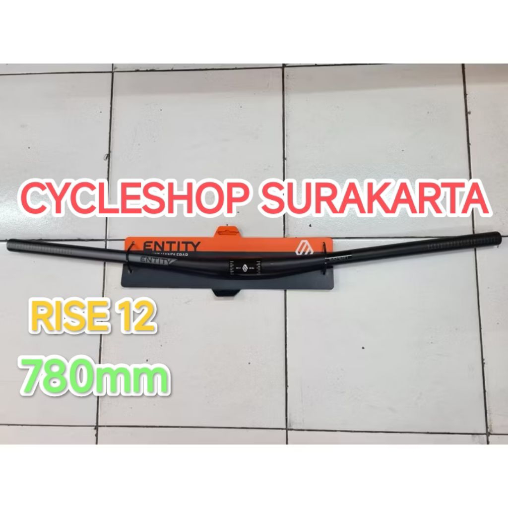 setang sepeda mtb Entity handlebar Expert Rise 12 780mm Y22 - new original