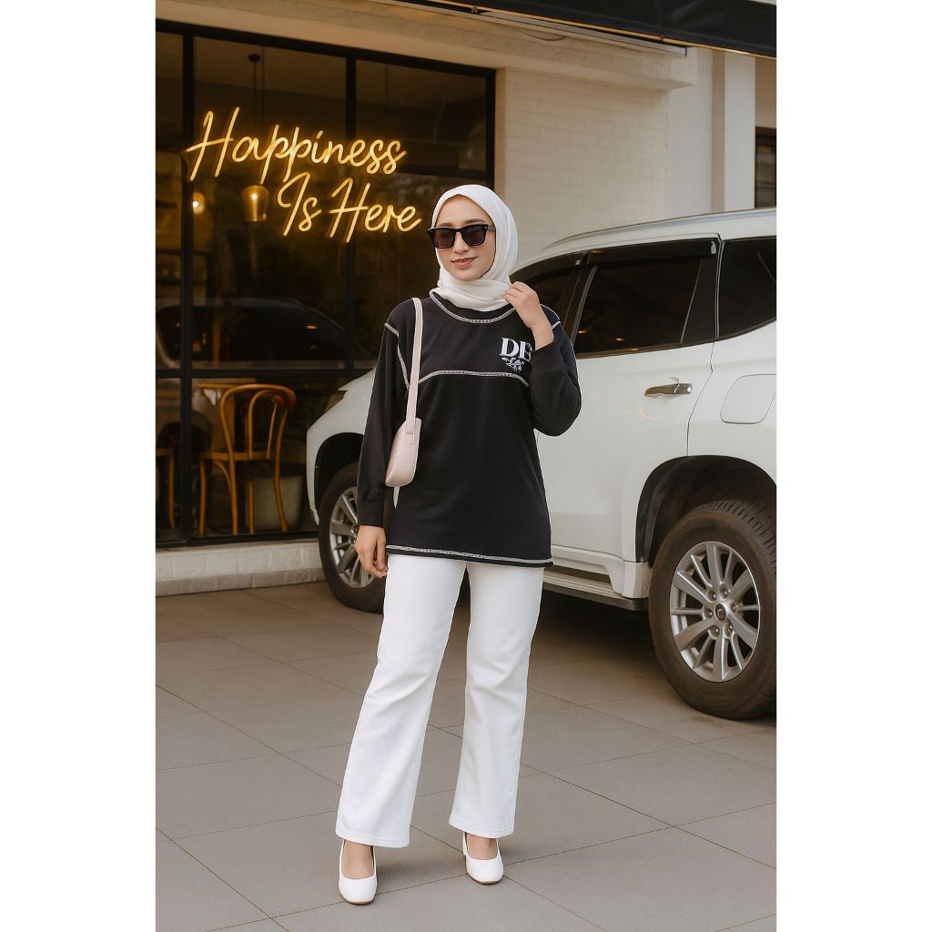 Atasan Wanita Kekinian TerBaru Baju Kaos Wanita Korean Baju Wanita Kekinian Korea Style