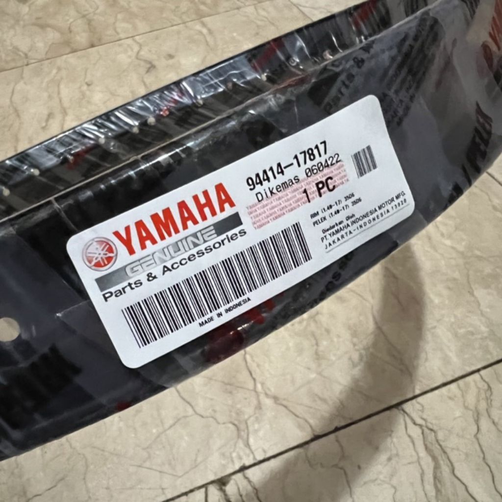 Velg Velk Hitam 140 - 17 RIM DID Vega ZR RR 94414-17817