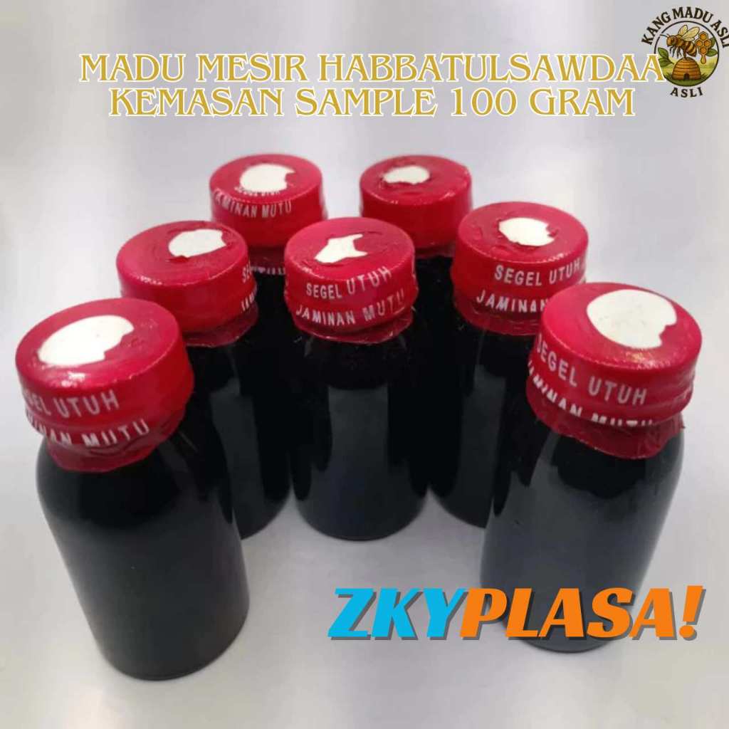 

ZKYPLASA Madu Mesir Habbatulsawda Kemasan Sample 100 Gram