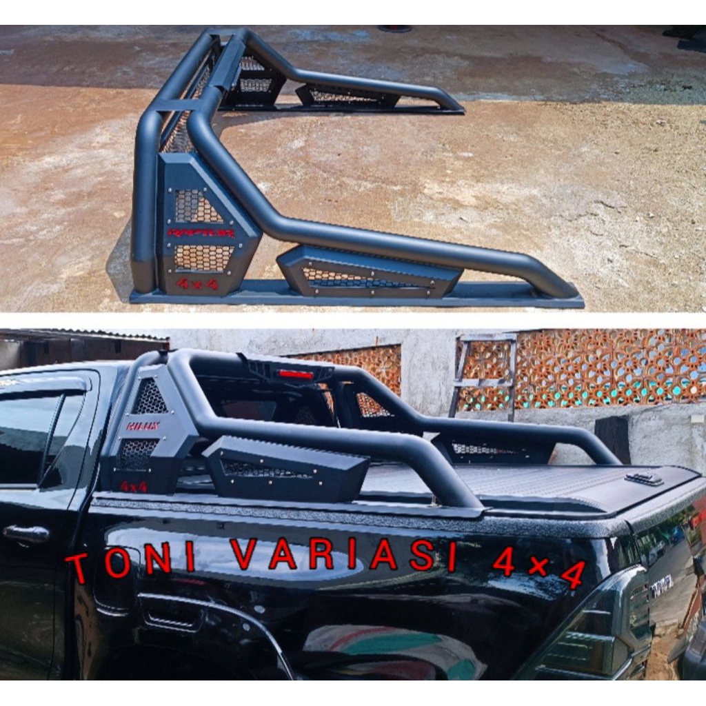 Rollbar Roll Bar Double Cabin Hilux Model ARMOR