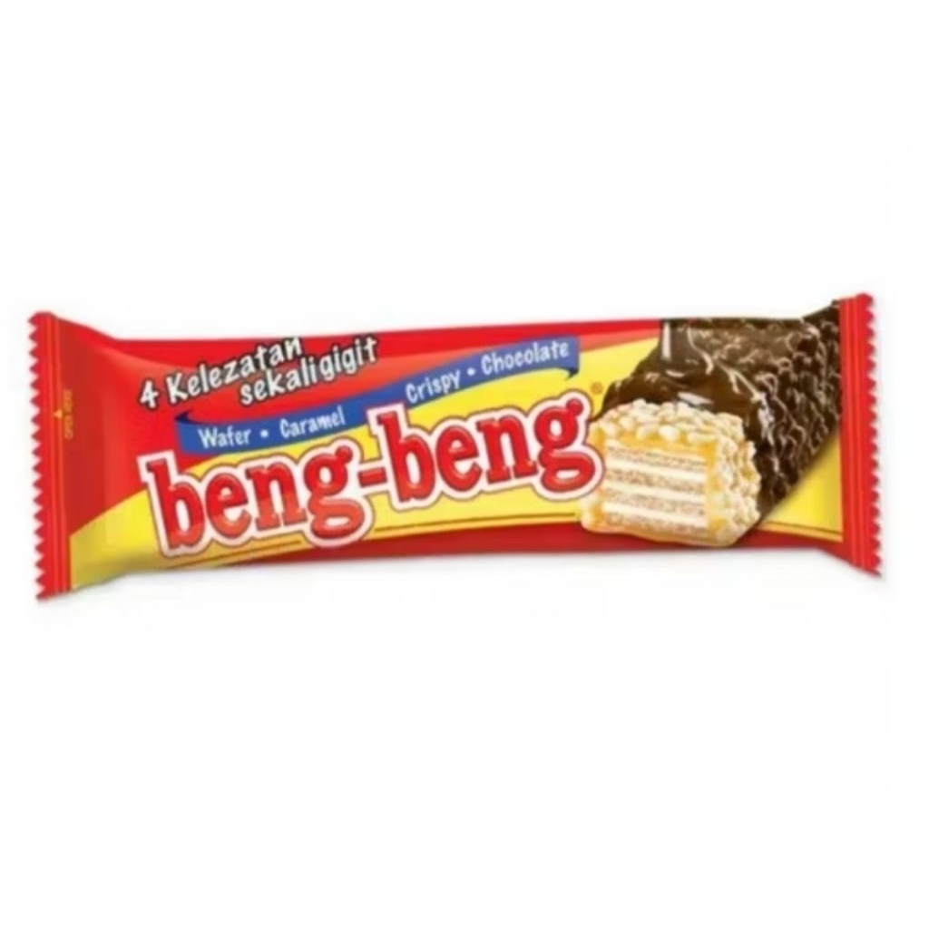 

BENG-BENG WAFER CARAMEL CRISPY CHOCOLATE 25GR - WAFER SEREAL SALUT COKELAT