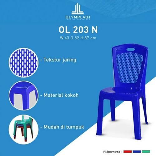 Kursi Plastik Olymplast OL 203 N BATAM