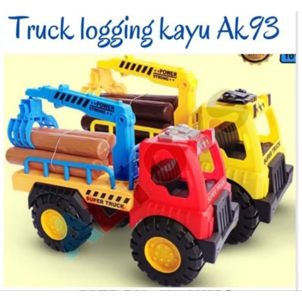 MAINAN TRUCK KAYU / MAINAN ANAK LAKI LAKI