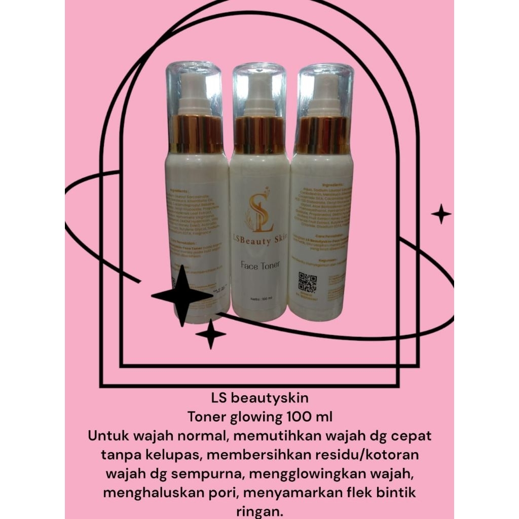 Toner Normal/glowing Ls beautyskin