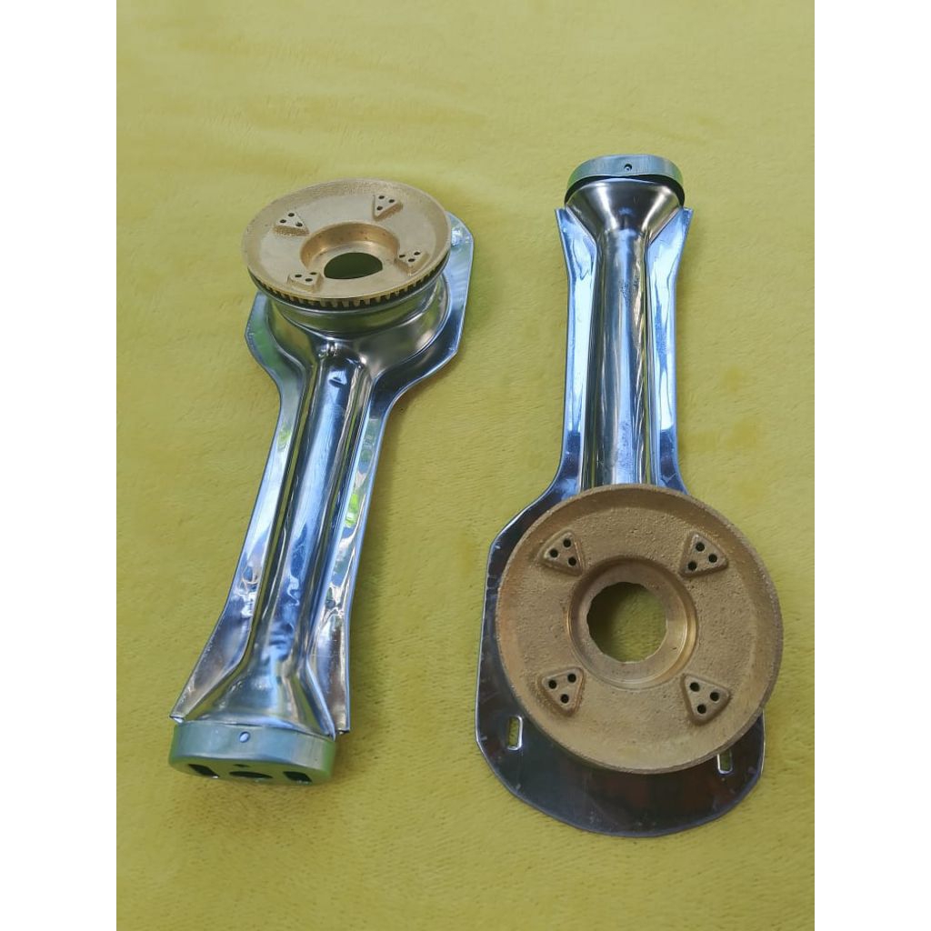 CEROBONG RINNAI + BURNER / TANGKAI + KUNINGAN RINNAI 1 SET / TUNGKU SET RINNAI