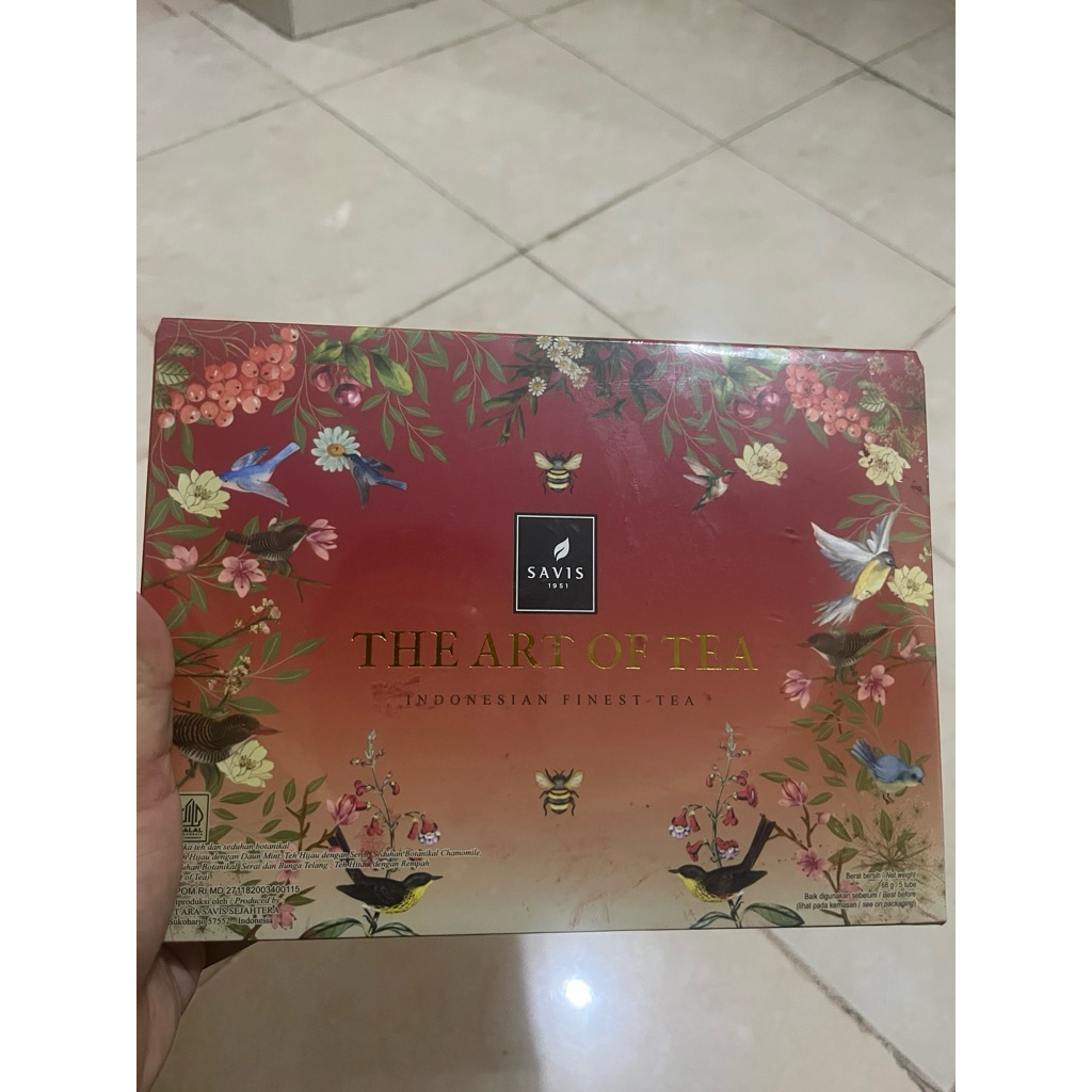 

(freeongkir) The Hampers Gift The Art Of Tea Savis 1951 ed Des 2026