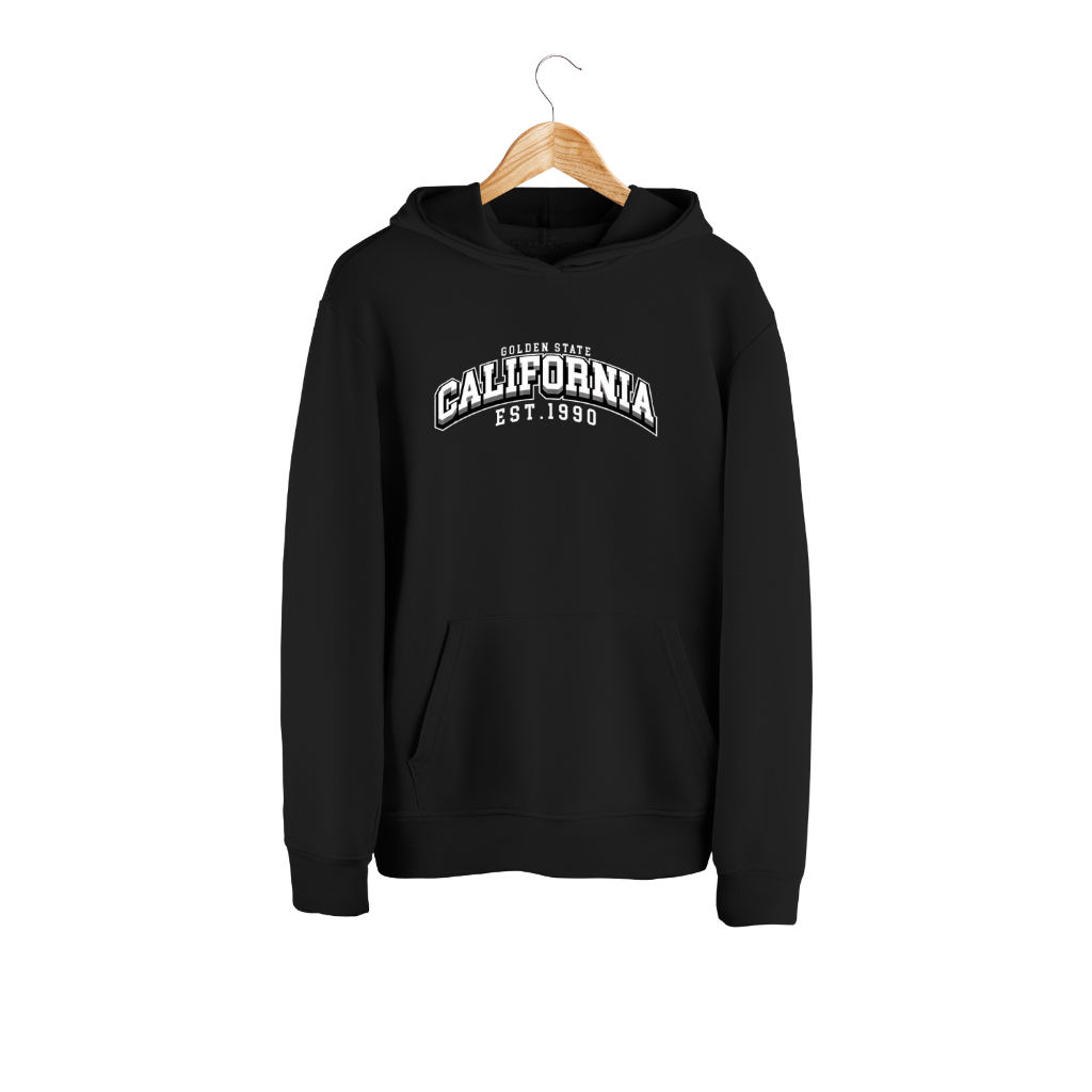Hoodie Sweatershirt CALIFORNIA Unisex LunarVoid | Jaket Pria Wanita Nyaman Premium