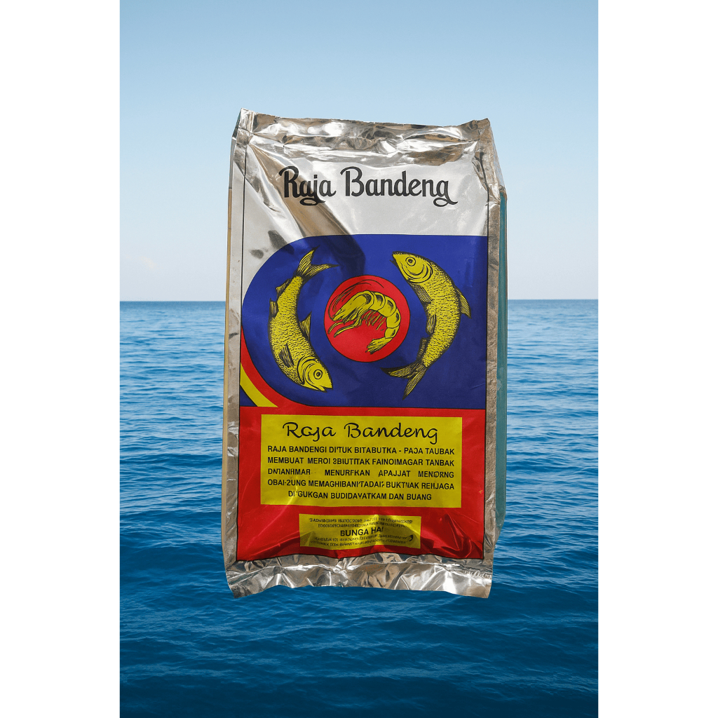 PUPUK RAJA BANDENG 2,5 kg PUPUK TAMBAK IKAN DAN UDANG ASLI KEMASAN PABRIK