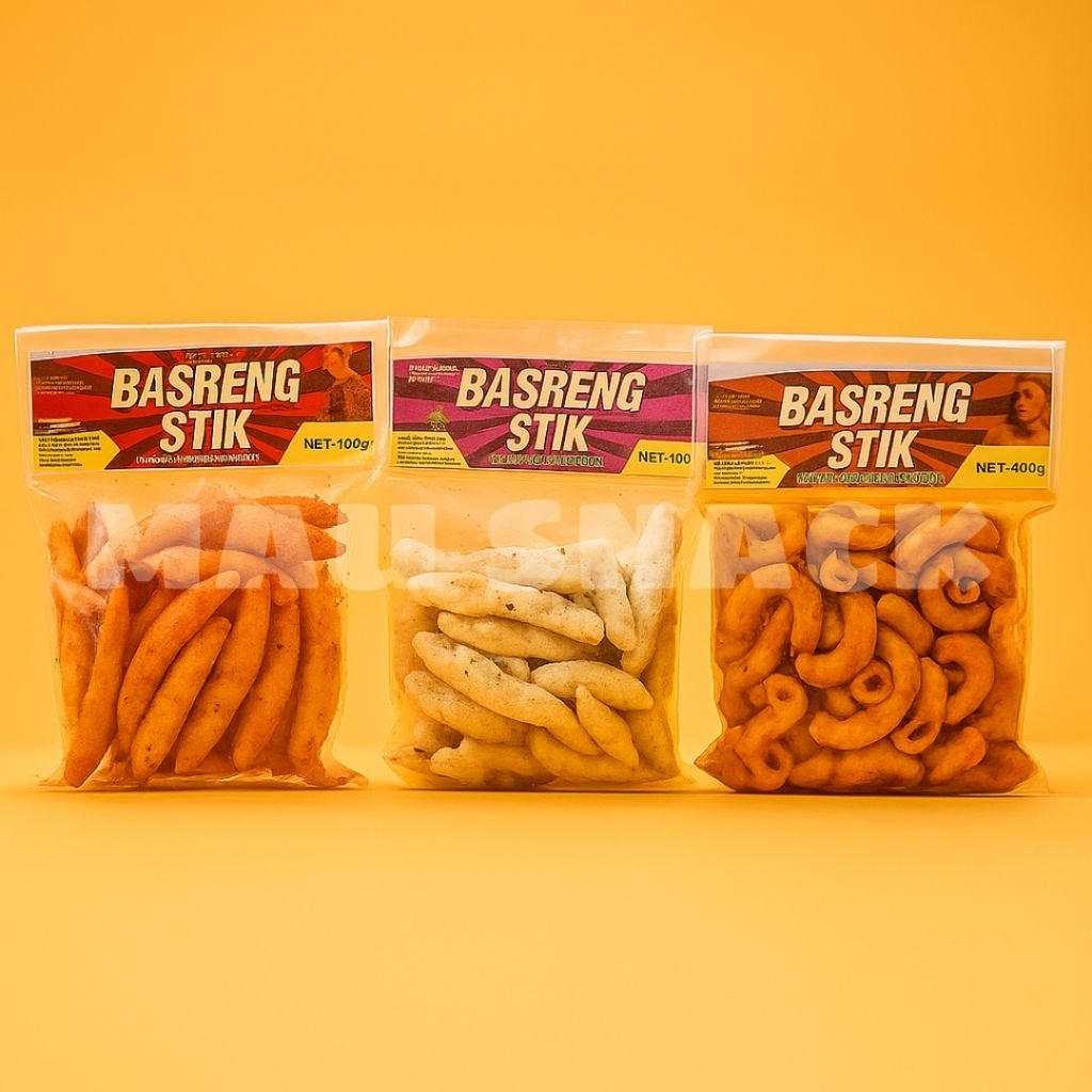 

BASRENG (BASO GORENG) DAN MACARONI PEDAS GURIH