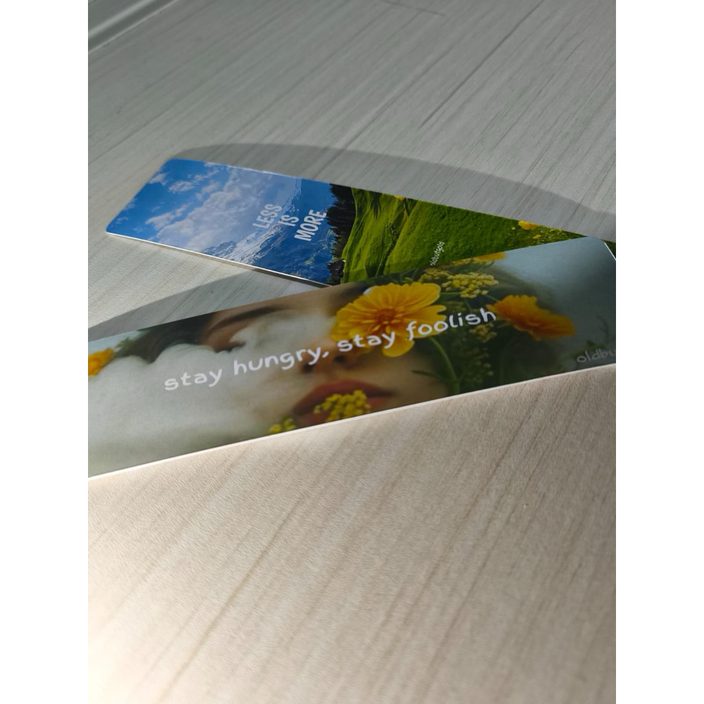 

Bookmark - Stay Hungry, Stay Foolish (Motivasi Klasik)